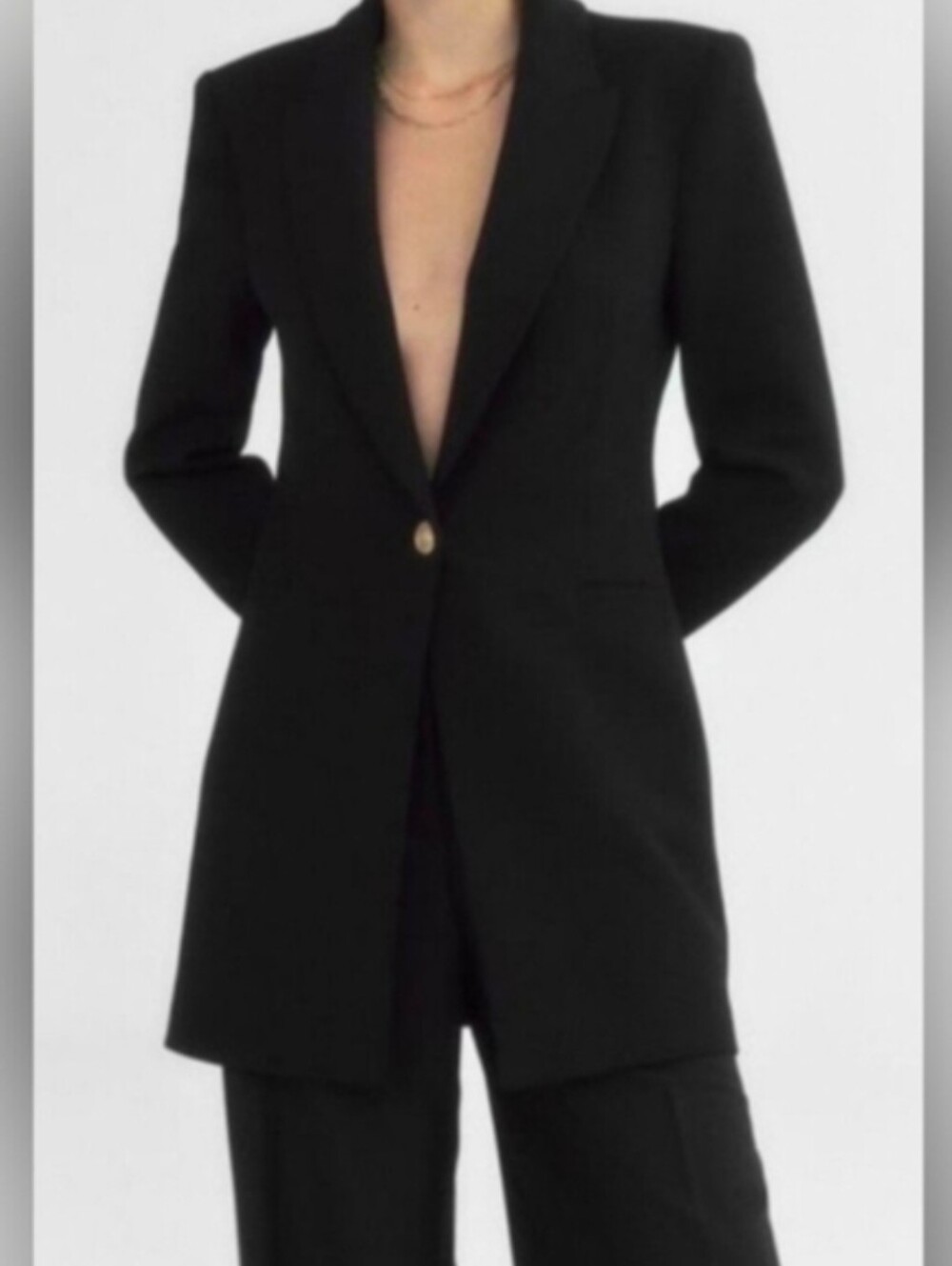 Zara Black Blazer Jacket